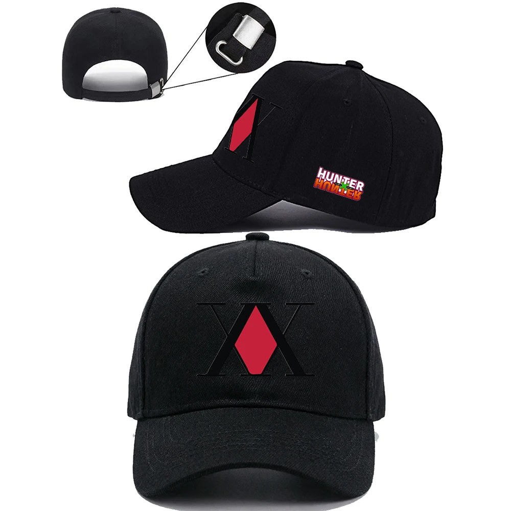 JAPAN ANIME J-JOJO HUNTER HUNTER HOT LOGO R BaseballCap Print Women Wear HAT Outdoor Travel Sun Shading Men Cap