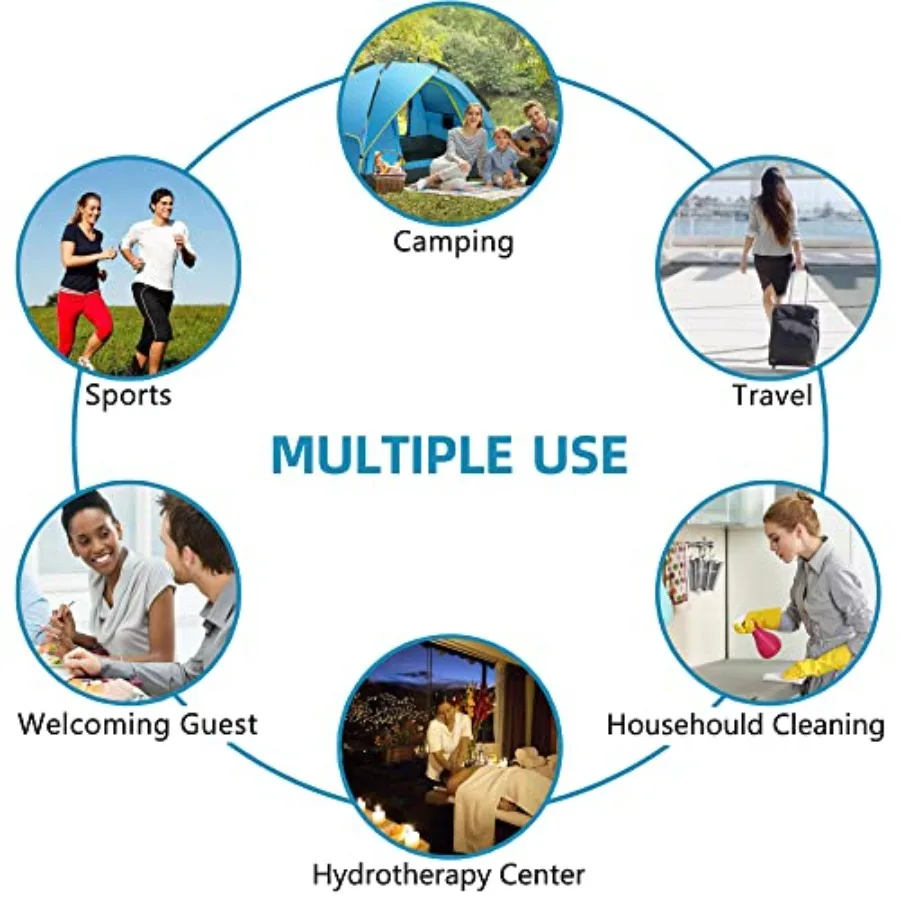 منشفة يمكن التخلص منها Thir نمط ماجيك منشفة مضغوطة كبيرة الحجم عملة الأنسجة المحمولة منشفة قابلة لإعادة الاستخدام للسفر التخييم التنزه #4