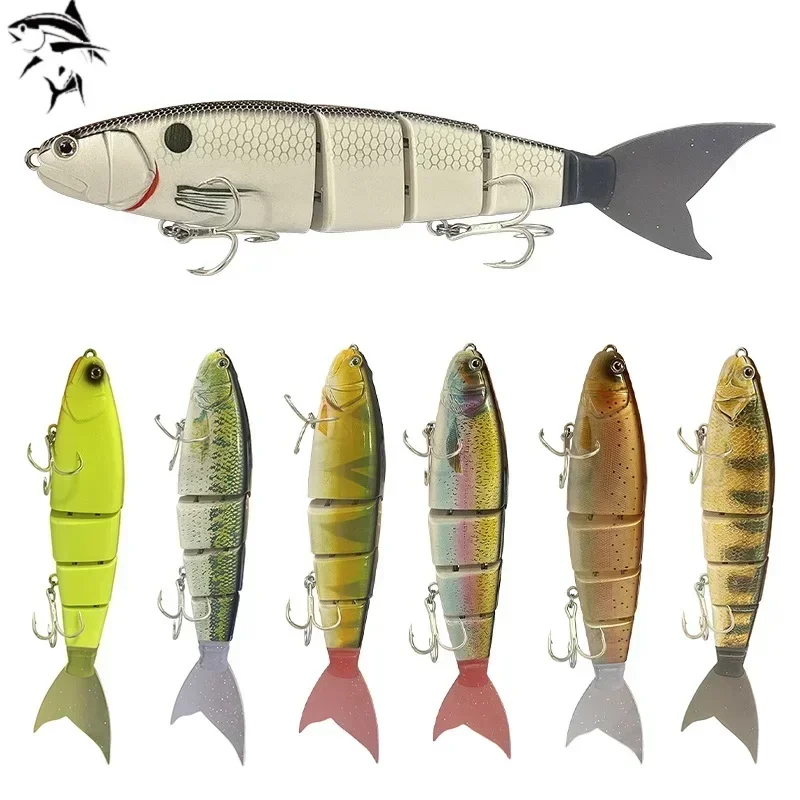 Balam-señuelo de pesca 230mm 105g, flotante articulado, hundimiento gigante, duro, cebo grande para lubina, Lucio, pececillo, señuelo Balam Madness