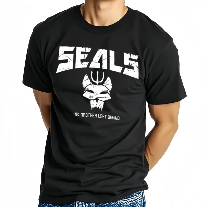 Camisas cortas informales 100% algodón NUEVAS. Naval Seals Equipo Bravo DEVGRU Fuerzas Especiales Elite Soldados Hombres