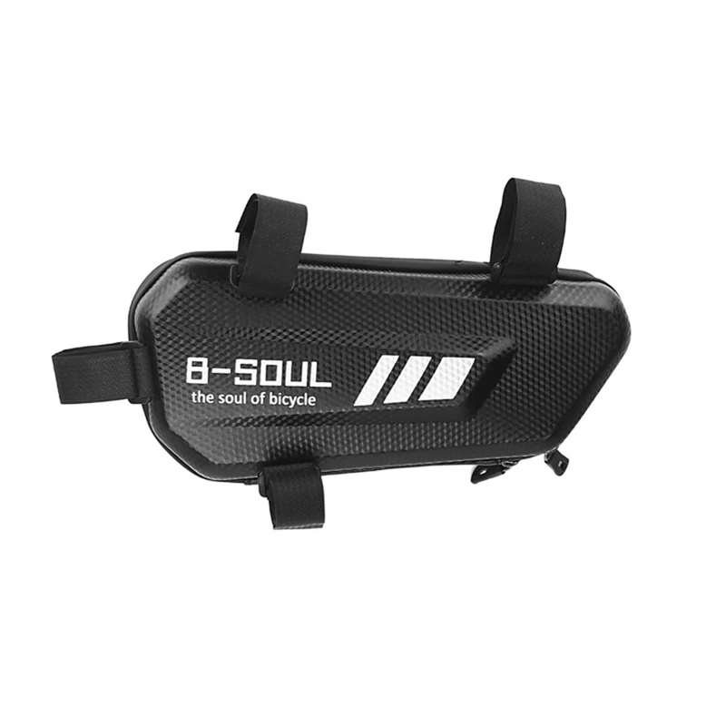 Waterproof Hard Shell Motorcycle Side Bag Capacity Bike Frame Bag Portable Triangle Storage Bag Cycling Equipment A