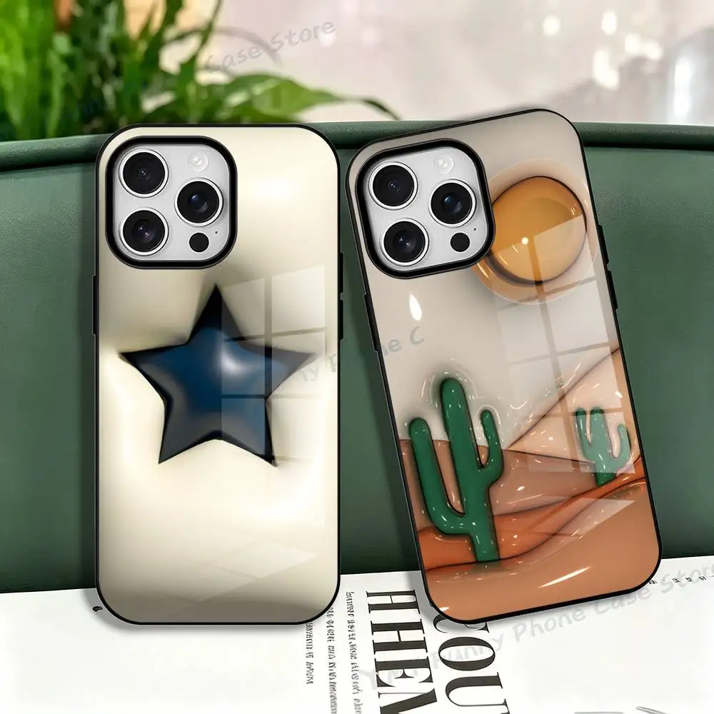 Soft Puffy Bubble Pattern Matte Magnetic For Case For iPhone 18 17 16 15 14 13 12 11Pro Plus Mini Max Frosted Cover