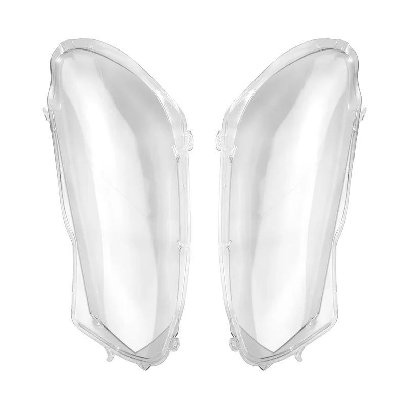 A04E-Kap Lampu Depan Mobil Pengganti Lensa Lampu Depan Kap Lampu Transparan Otomatis untuk-VW Golf 6 MK6 R 2009-2012