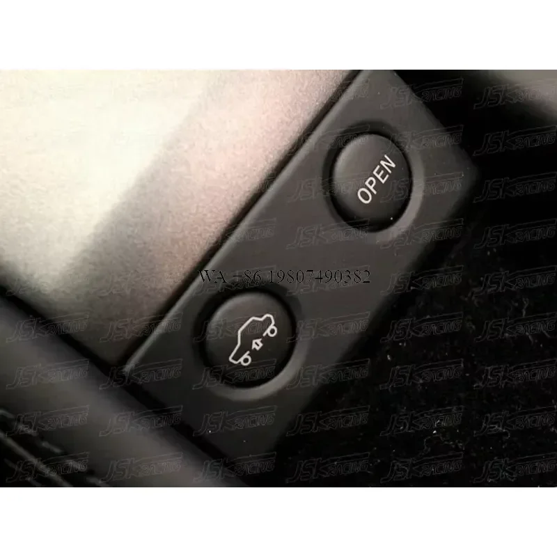Wmwmnu Carbon Fiber Interior Compartment Lift Switch Surround Trim for 2011-2013 458 Italia Spider Car Accessories