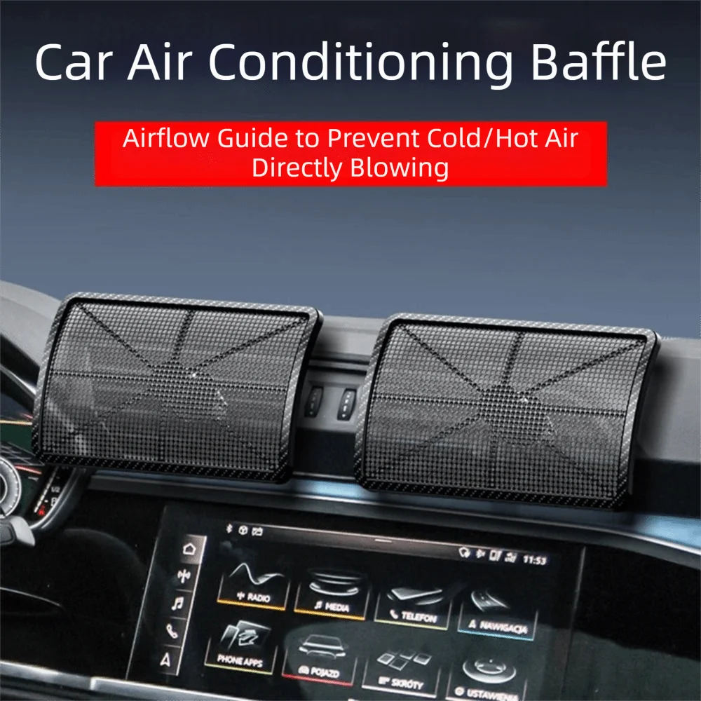 Retractable Clip Car Air Conditioning Wind Shield Anti Direct Blowing Adjustable Air Conditioner Outlet Windshield Rotatable