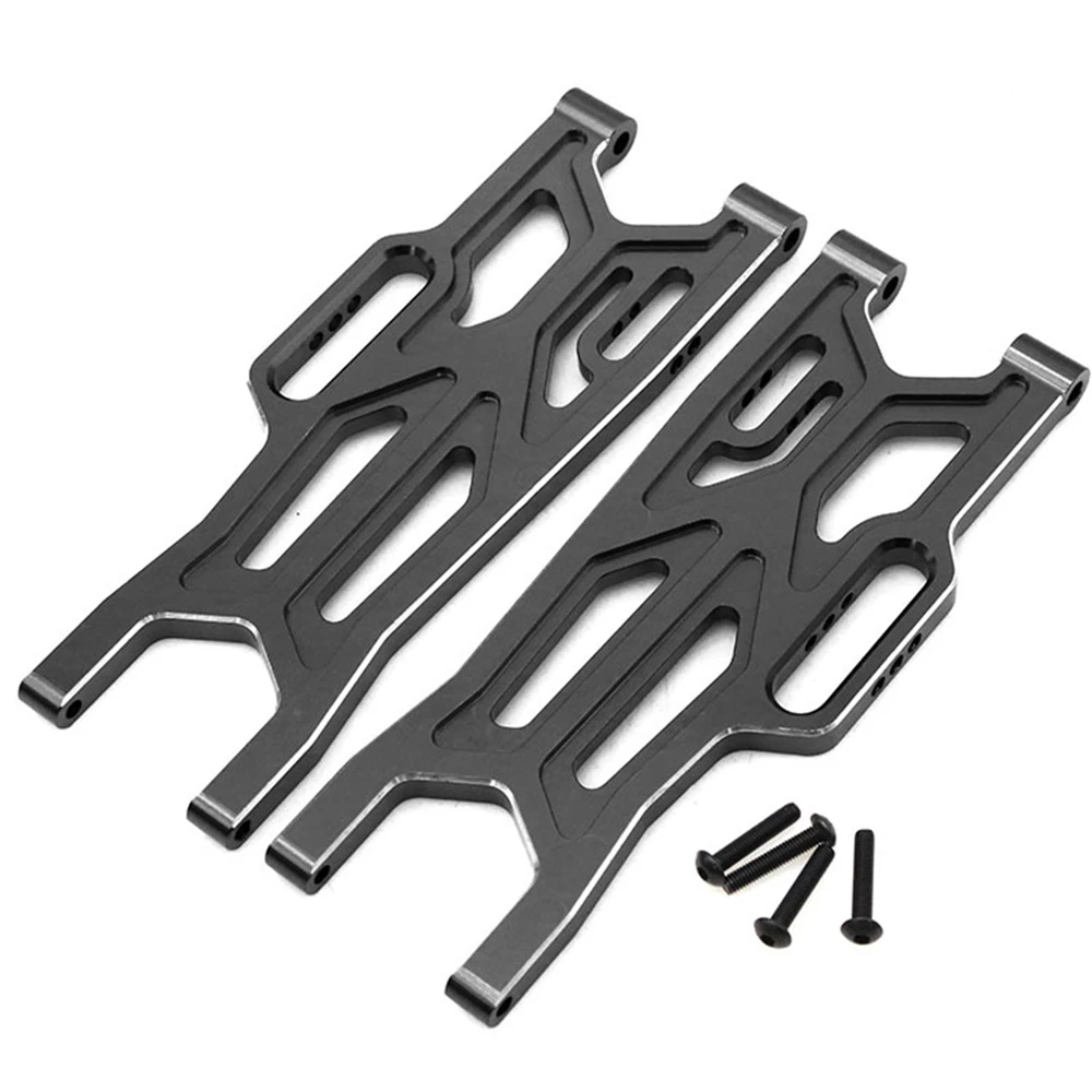 Aluminum Alloy Front Lower Arm Set for ARA330711 Arrma1:10 4x4 KRATON/OUTCAST 4S BLX RC Car Spare Accessories