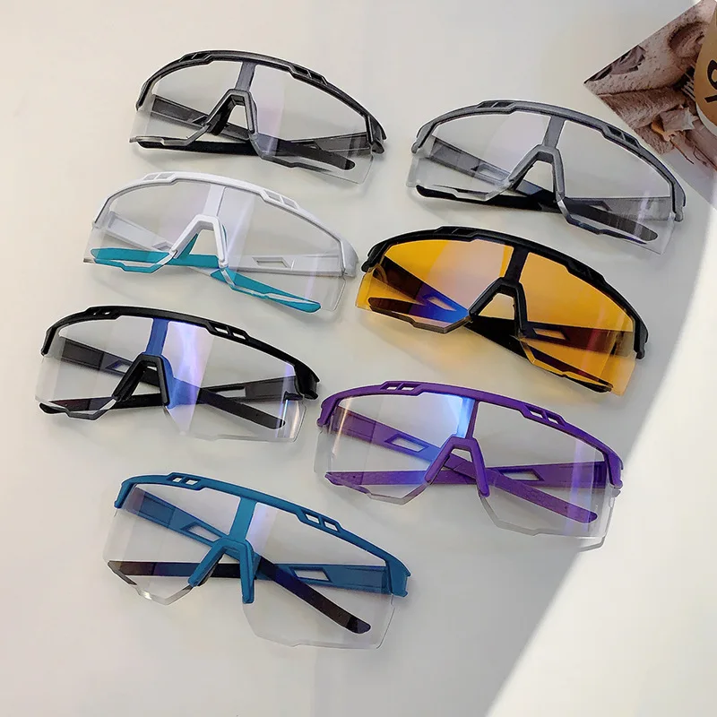Punk Photochromic Sunglasses Women For Men Luxury Brand Designer Vintage Sun Glasses Ski Cycling Windproof Outdoor Sport Goggle image 6