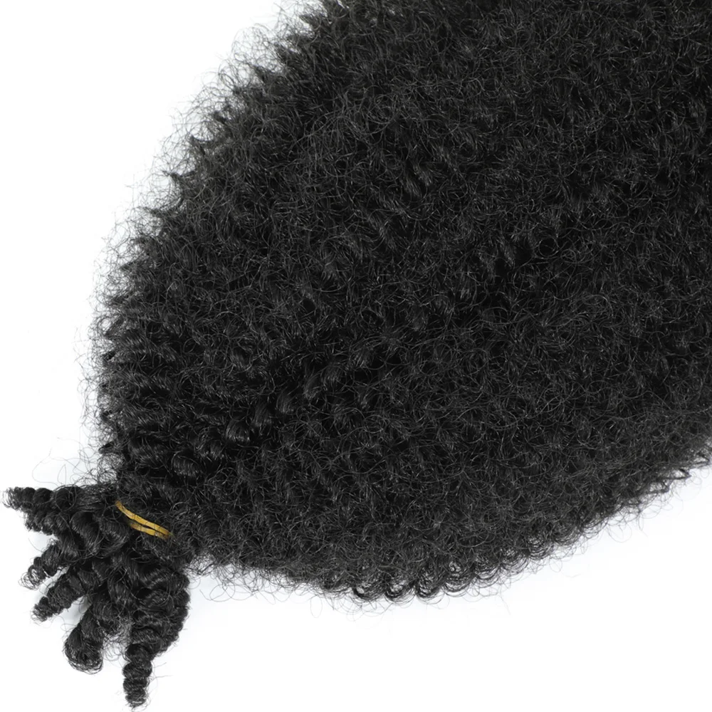 Pre-fluffed Spring Twist Crochet Hair Braids for Black Women 24 12 18inch Springy Afro Marley Twist Wrapping Hair 10strands/pack