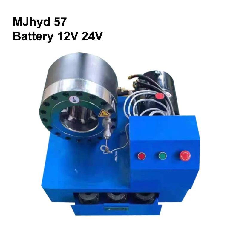 Factory low price 12V 24V AC PVC Hose Crimping Machine hydraulic pipe pressing tool outdoor