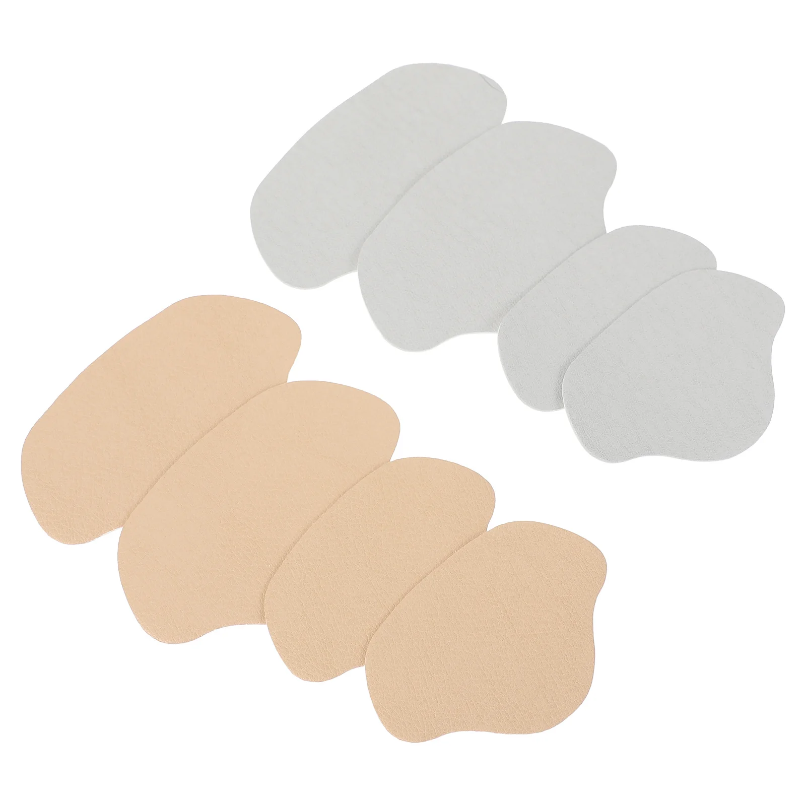 8 個のヒールステッカー通気性のある自己粘着性の耐摩耗パッド足の保護リアヒールプロテクタースポーツシューズクッション痛み