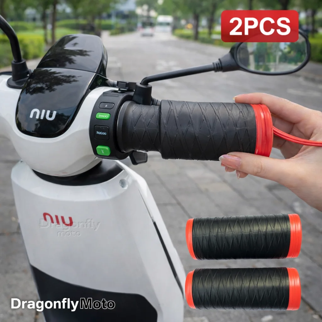 

Силиконовые чехлы на руль мотоцикла для NIU N1 N1S M1 U1 M+ NG US U+ UQI U+B, самозатягивающиеся, нескользящие, для мотоциклов.