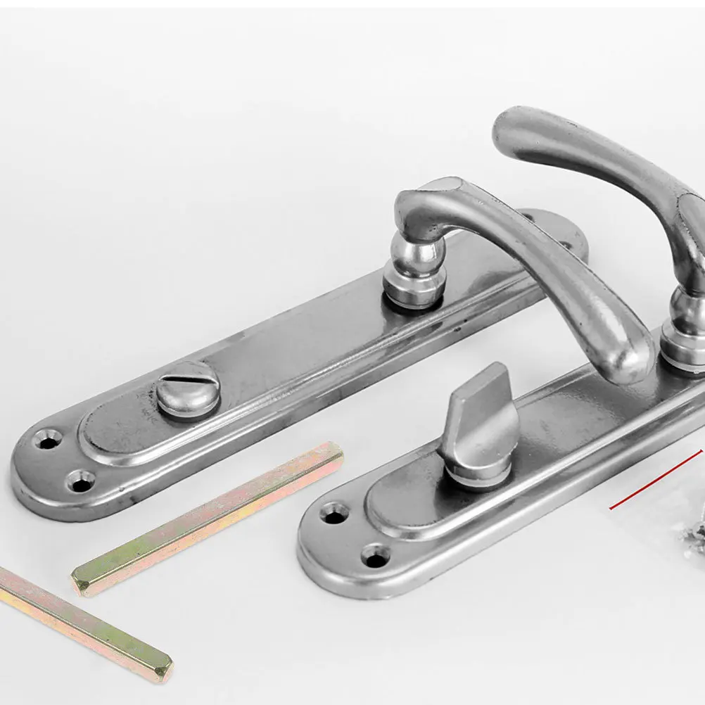 

2Pcs 75Mm Iron Door Handle Spindle Bar High Grade Zinc Coated Vintage Style Hardware Replacement Part Old Door Knob Replacement