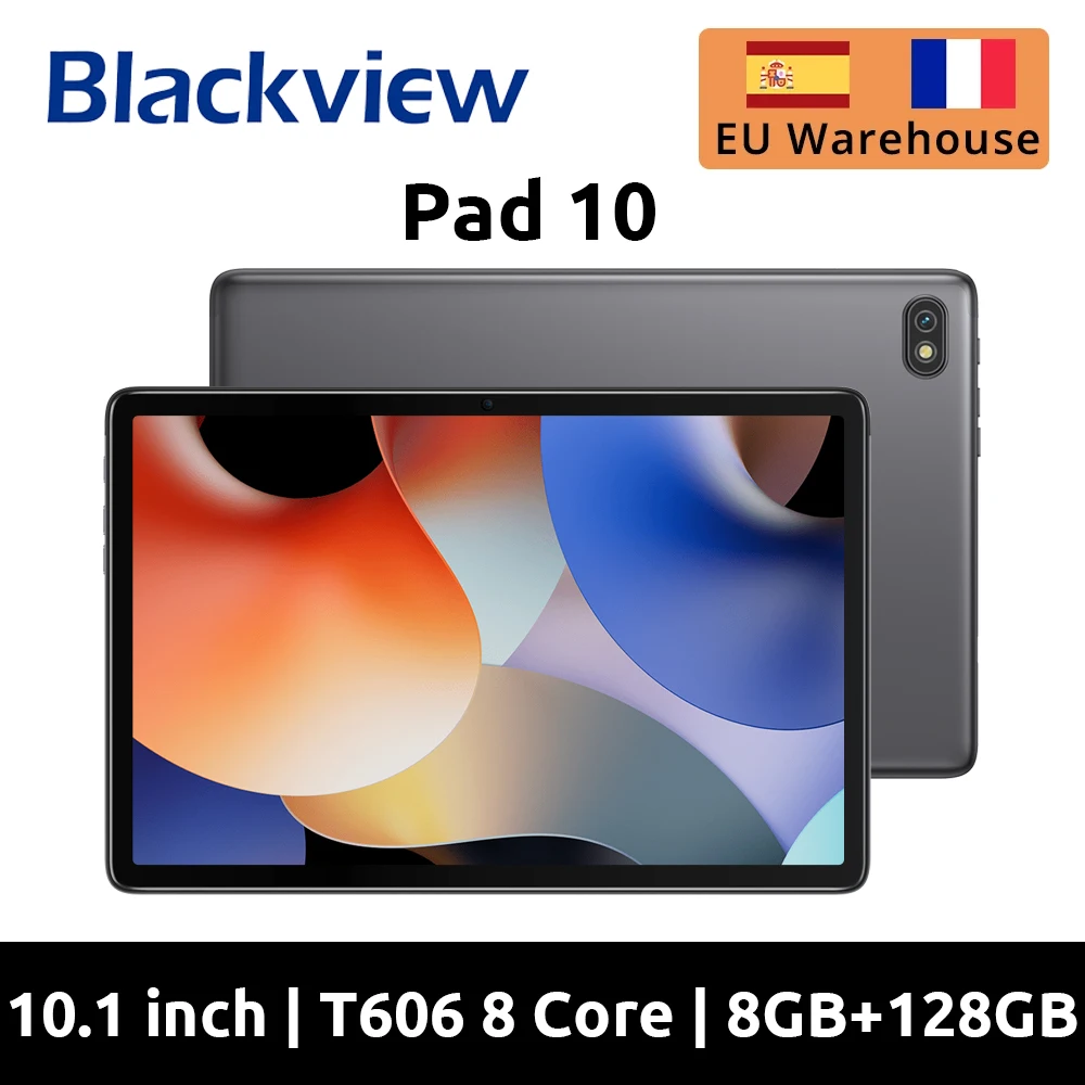 【World Premiere】Blackview Oscal Pad 10 10.1'' Display 8GB 128GB 6580mAh Widevine L1 13MP+8MP Camera Tablet Android 12