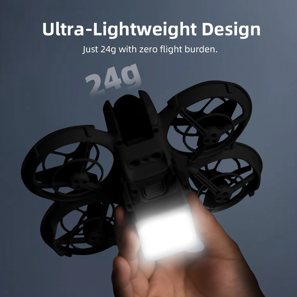 

For DJI NEO Increase Height Kickstand Night Lights Landing Gear Illuminated Kickstand Height Protector Accessory