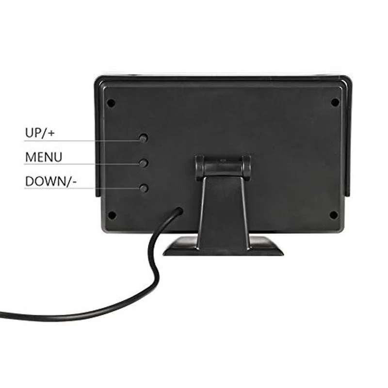 Car Reverse Monitor with  Rear View Camera Backup Camera Kit Back Up Car Monitor Display Parking System Rearview Reverse Monitor