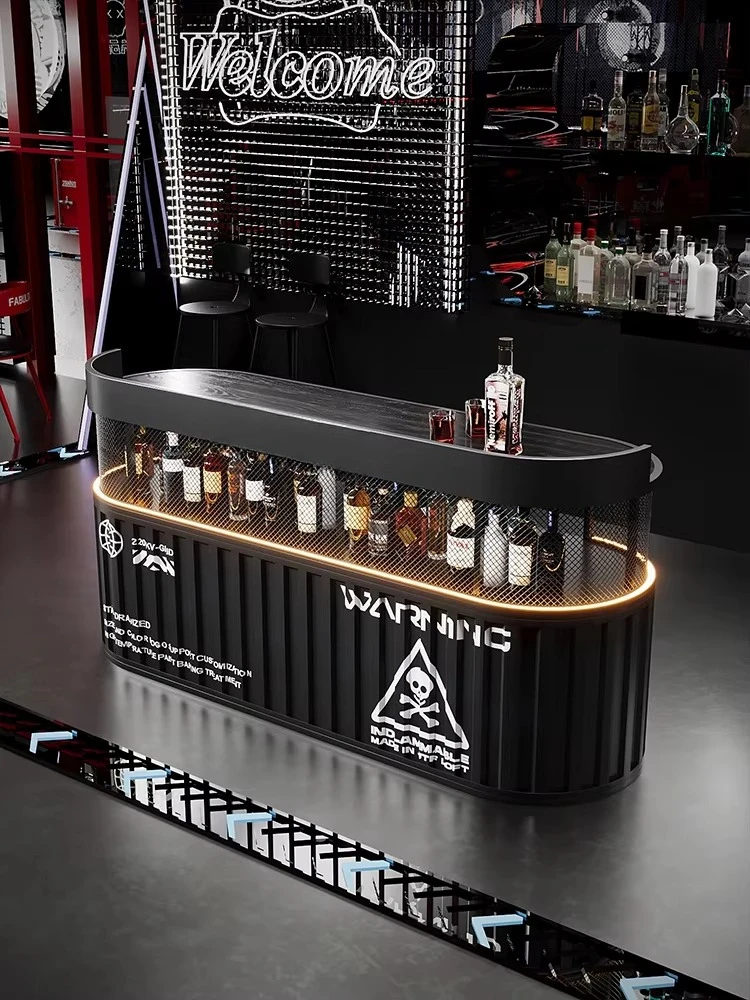 Barra tipografica frontale per artigianato industriale in metallo con modello di movimento inciso, pagina di cassa e tecnologia di incisione in palestra