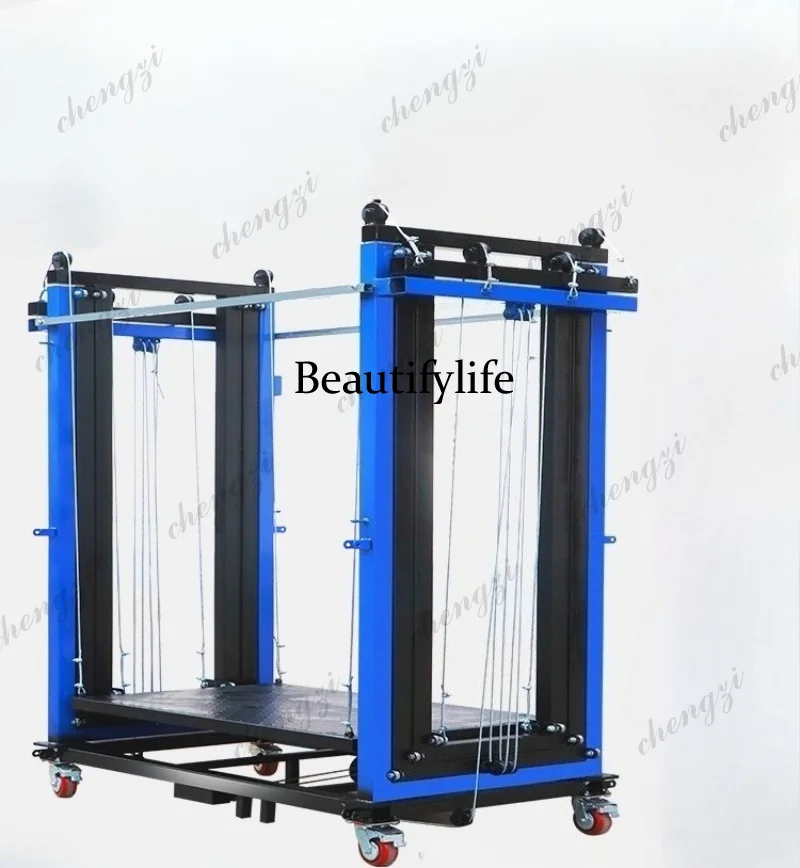 Electric scaffolding lift Mobile lifting platform Automatic remote control folding hoist Indoor and outdoor decoration
