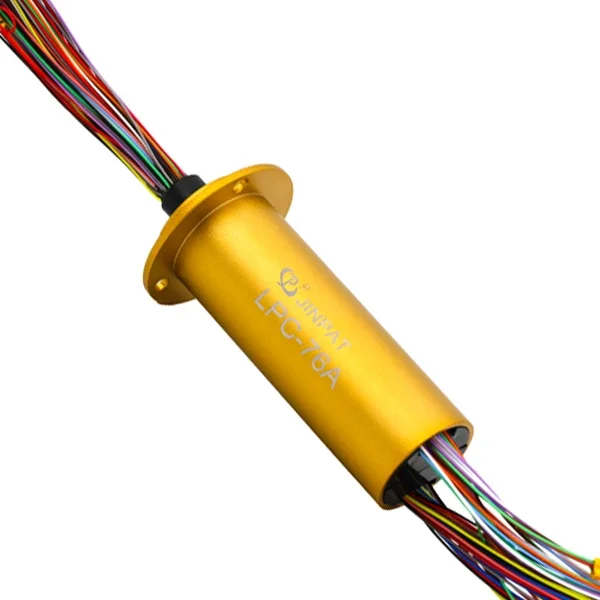 Multi-Circuits Ethernet Slip Ring, 240VAC IP54 300RPM,For Security Monitoring