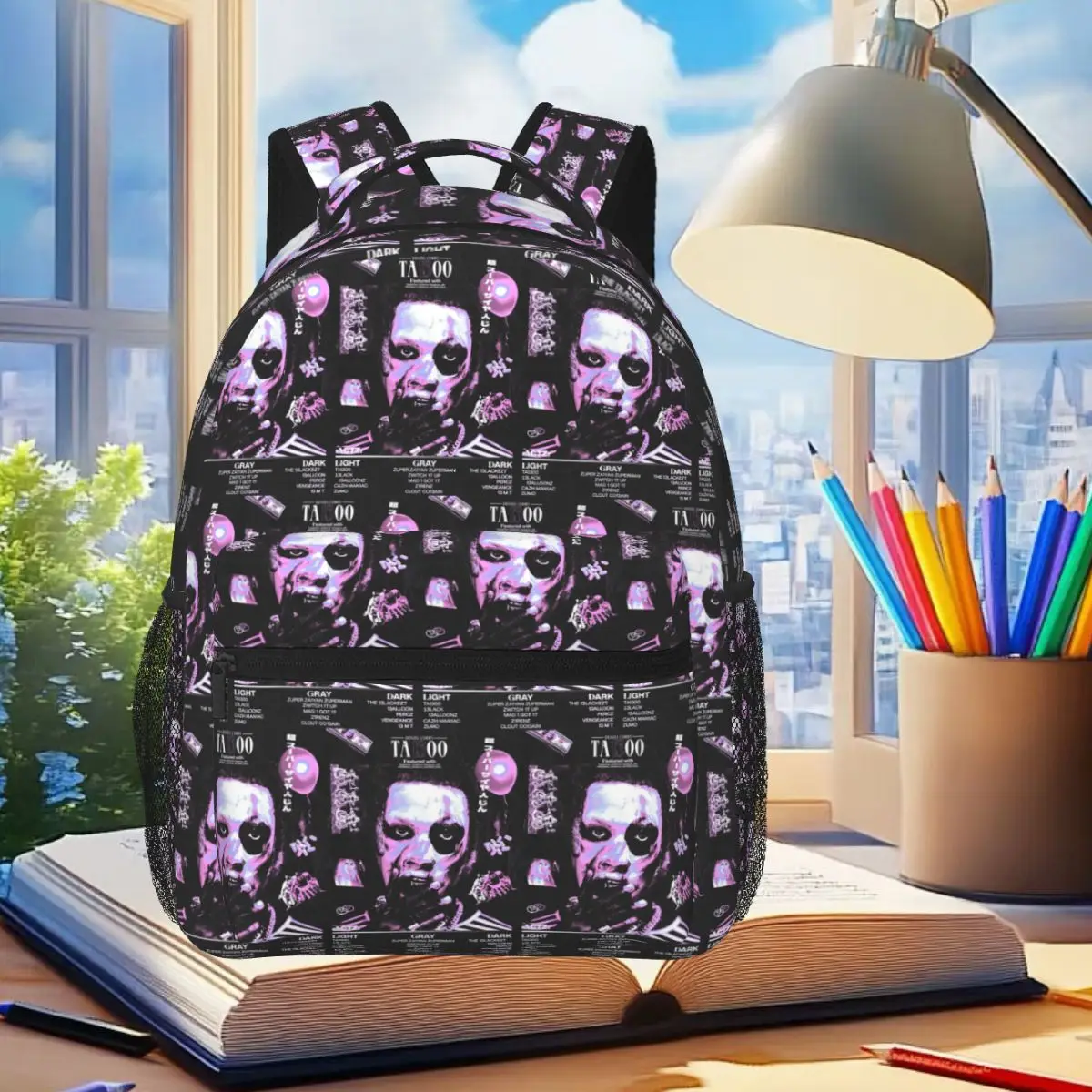 Rapper Denzel Curry Backpack Student Boys Girls BookBag Kids School Bag Laptop Shoulder Bags for Men Women