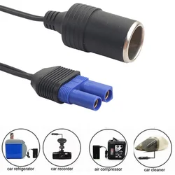 New Ec5 For Car Jump Starter Ec-5 Cigarette Lighter Socket For 12v Car Battery Booster Mini Portable Socket Adaptor