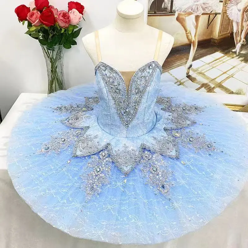 Blue Bird Silver Fairy tutu Paquita professional tutu