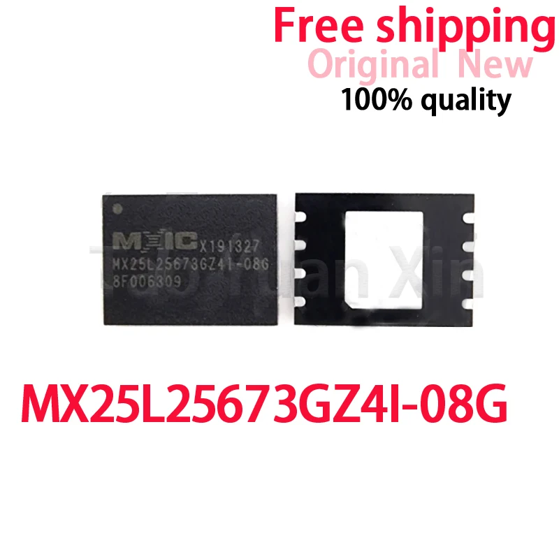 (1-10piece）100% New MX25L25673GZ4I-08G MX25L25673GZ41-08G MX25L25673 QFN-8 Chipset