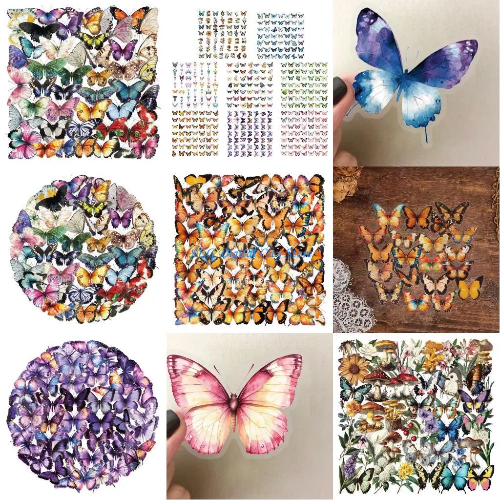 

U75B Decorative Scrapbooking Sticker Decorations Planner Sticker for Album Journals