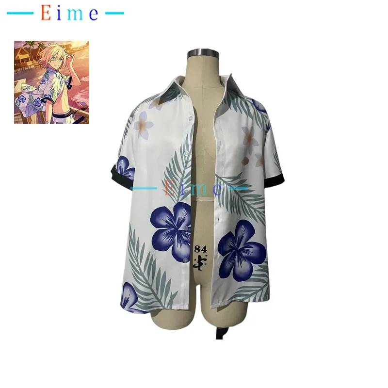 Tenshouin Eichi Cosplay Costume Game Ensemble Stars2 Cosplay Casual Clothings Halloween Party Suit Women Men Shirt Custom Made