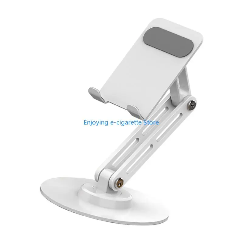 Robuster, ergonomischer Telefonhalter mit um 360 Grad drehbarer Basis, faltbaren Halterungen für Anzeige Quer- oder – Detail 3