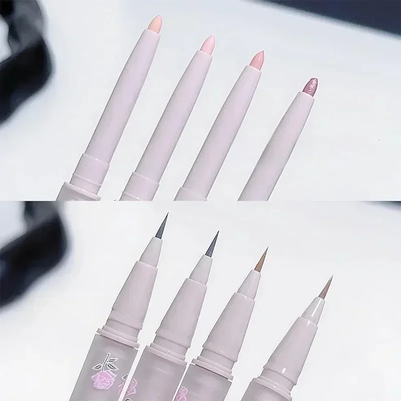 Pearlescent Lying Silkworm Pen Fine Liquid Eyeliner Matte Brighten Highlight Outline Lower Eyelid Gel Pencil Natural Eye Makeup