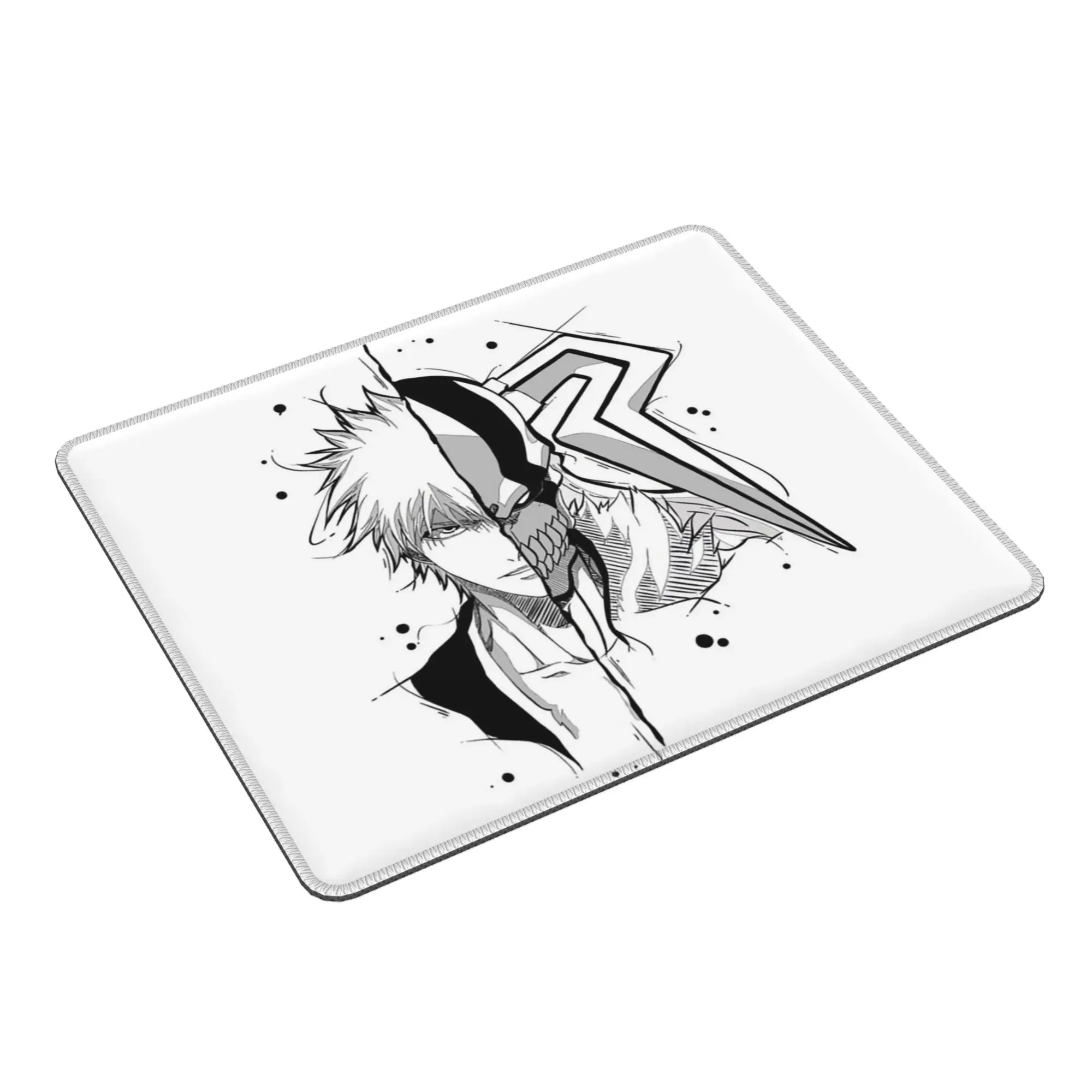 Ichigo Kurosaki Bleach‌ Anime Mouse Pad Computer Keyboard Mouse Mat Gaming PC Laptop Desk Mat Office Accessories Table Mats