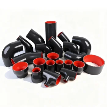 

Custom Fluororubber Bend Hose Intercooler Pipe Radiator Tube FKM Aramid 280C 1.2MPa Car Truck Engine Accessories Black