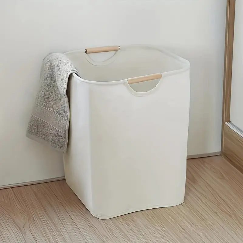 Large Capacity Laundry Storage Dirty Clothes Storage Basket with Handle Hamper Collapsible Laundry Basket Bathroom Accessories