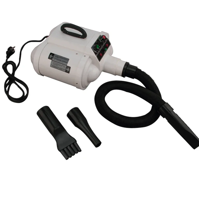 China Supplier Heat Air Independent Stepless Adjustable Double Motor Pet Dryer High Power Pet Grooming Tools Hair Dryer Machine