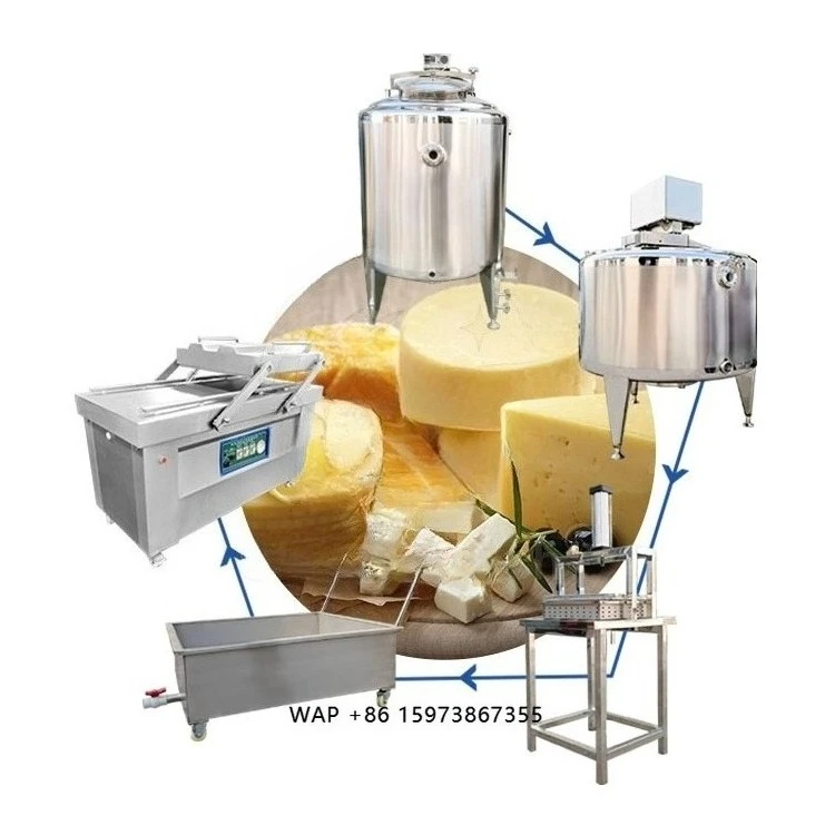 ORME Stainless Steel Cheese Vat Mini Cheese Process Cooker Plant Cheese Production Line for Sale