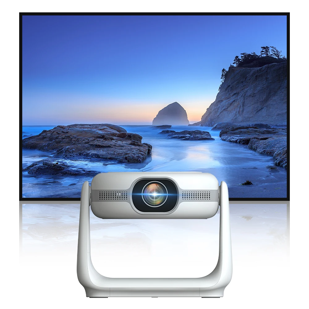 

K1 Projector 4k Mimi Portable Led Proyector 5200mAh Support 4k 1080P LCD Video Home Cinema Theater Mini Projector With Battery