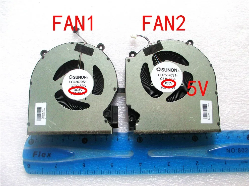 

CPU GPU Fan for HP 7 16-D TPN-Q263 16-E TPN-Q264 NS75C06 20K19 20K20 20K21 20K22 M75721-001 M75723-001 M75725-001 M75727-001