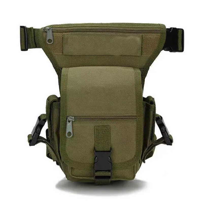 Cycling outdoor equipment bag, fishing leg bag, tactical storage, security, exploration and rescue waist bag, multi-layer equipm