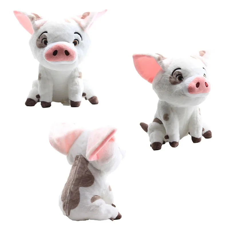 Disney 20cm Movie Moana Cute Pet Pig Toys Lovely Pillow Doll Accompany Toys Kawaii Animals Collection Kids Charm Birthday Gift