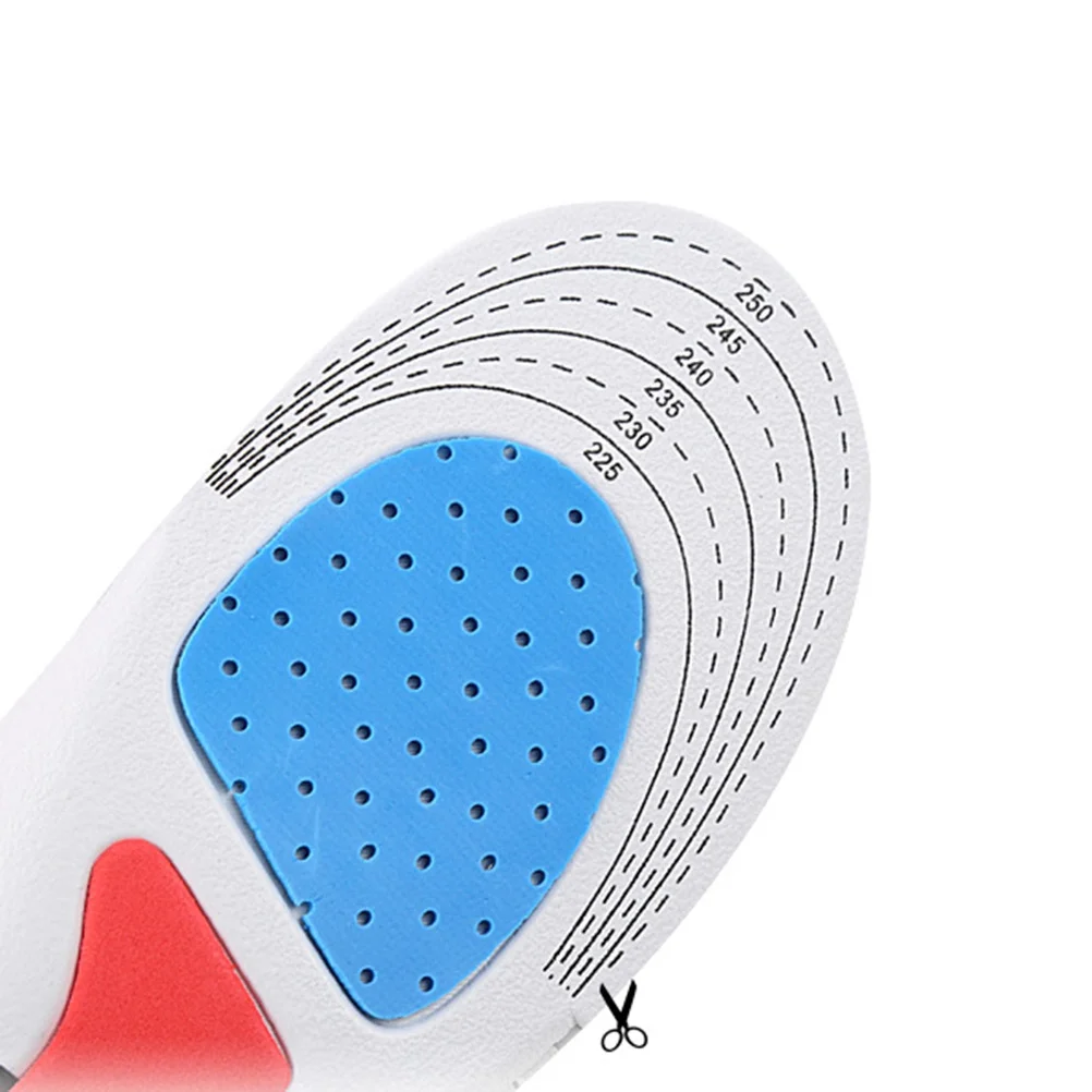 

Magnetic Acupressure Gel Insoles Cushioning Arch Support For Foot Pain Relief Plantar Fasciitis Deodorizing Breathable Foot