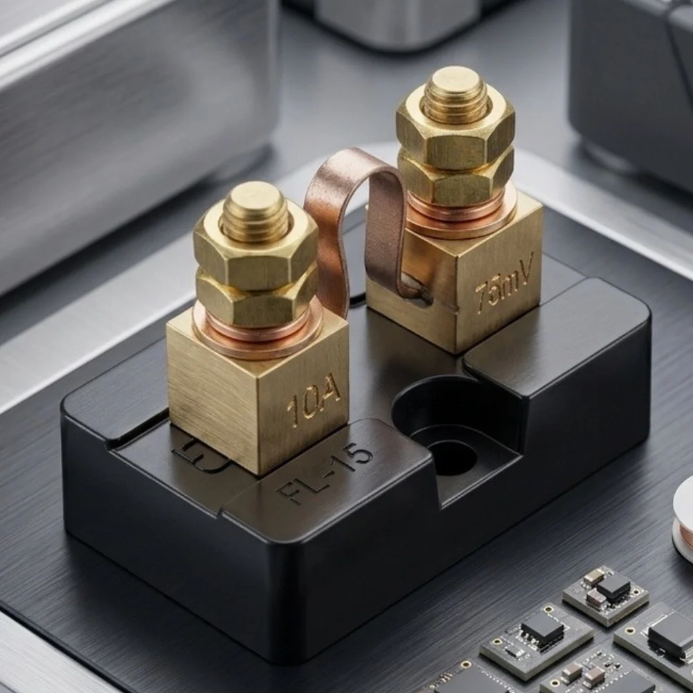 FL15 20A Shunt with 0.25 Class Accuracy for Calibration Grade Current Monitoring in Test and Measurement Setups