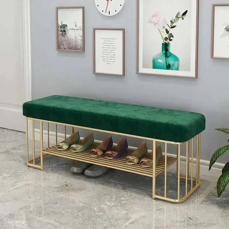 

Metal Shoe Cabinet Garden Clothing Hallway Makeup Plant Shoe Shelf Designer Slippers With Seat Gabinete Shoemakers Furniture