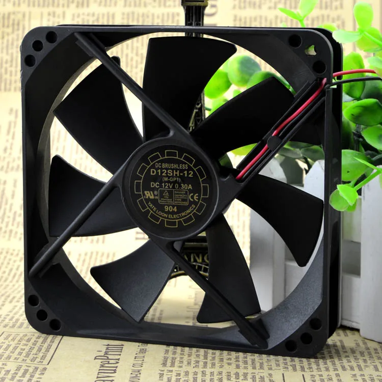 

YATE LOON CASE FAN 12025 12CM D12SH-12 12V 0.30A