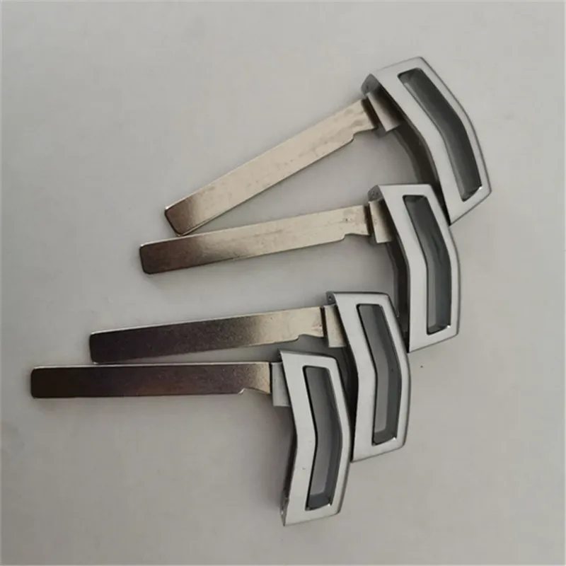 5pcs for Hyundai Genesis G70 G80 G90 2017 2018 Replacement Smart Prox Emergency Car Key Remote Insert Blade Blank Case