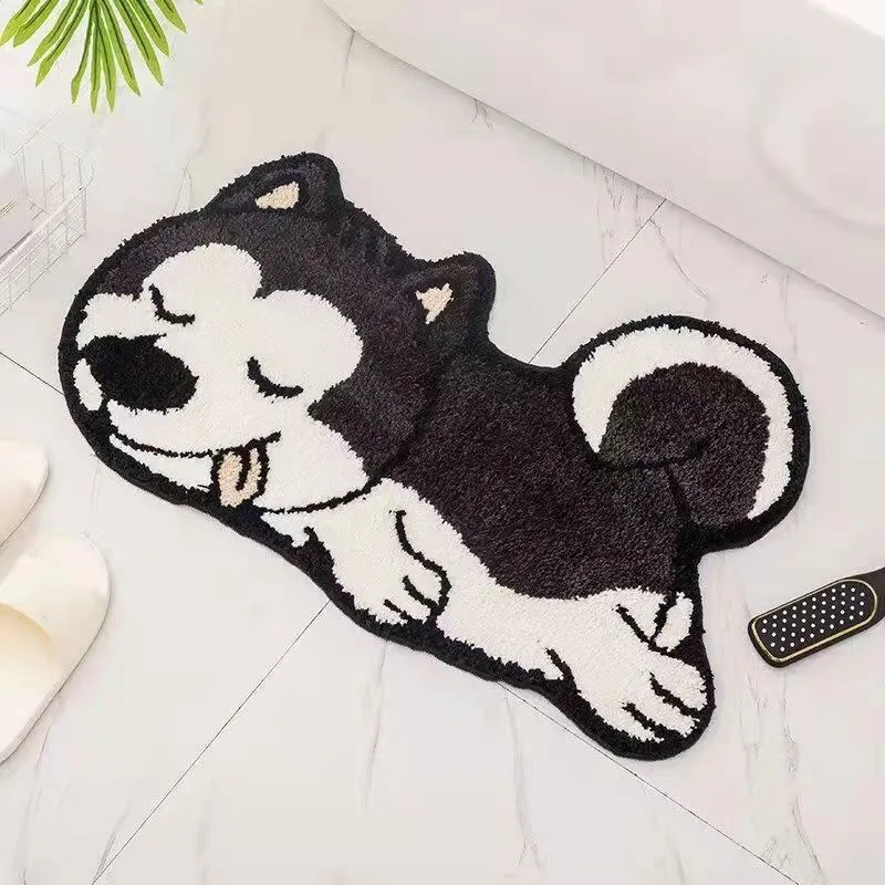 

Cartoon Cute Carpet Bathroom Water Absorbing Quick Drying Foot Mat LN682