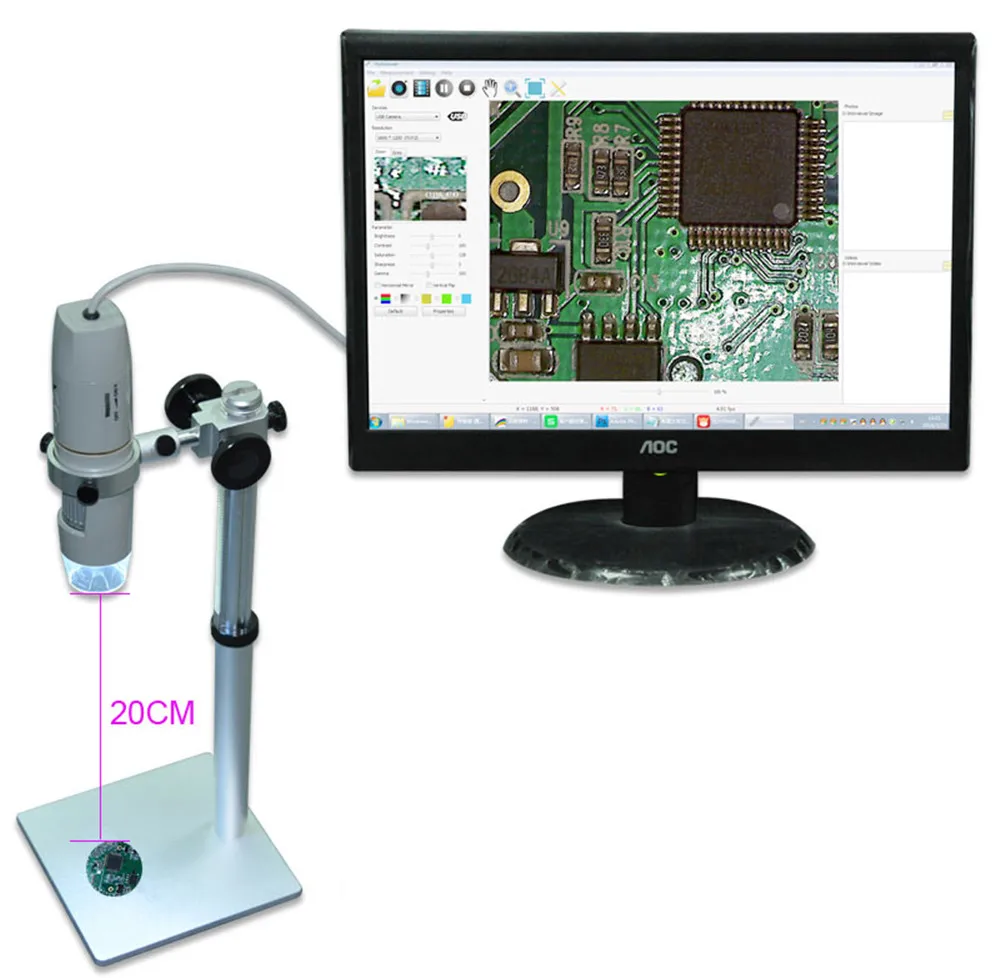 

1-500X 5MP/2MP Handheld/Stand Digital Microscope USB+OTG Function for Windows and Andriod