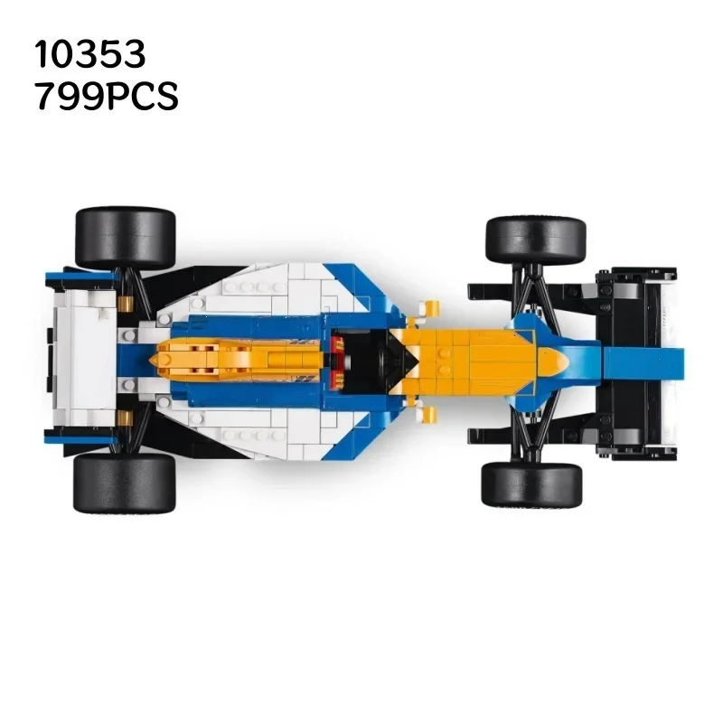 MINISO Creative FIT 10353 Williams Team FW14B Nigel Mansell 799 قطعة اللبنات نموذج لعبة الطوب لهدايا عيد الميلاد وأعياد الميلاد