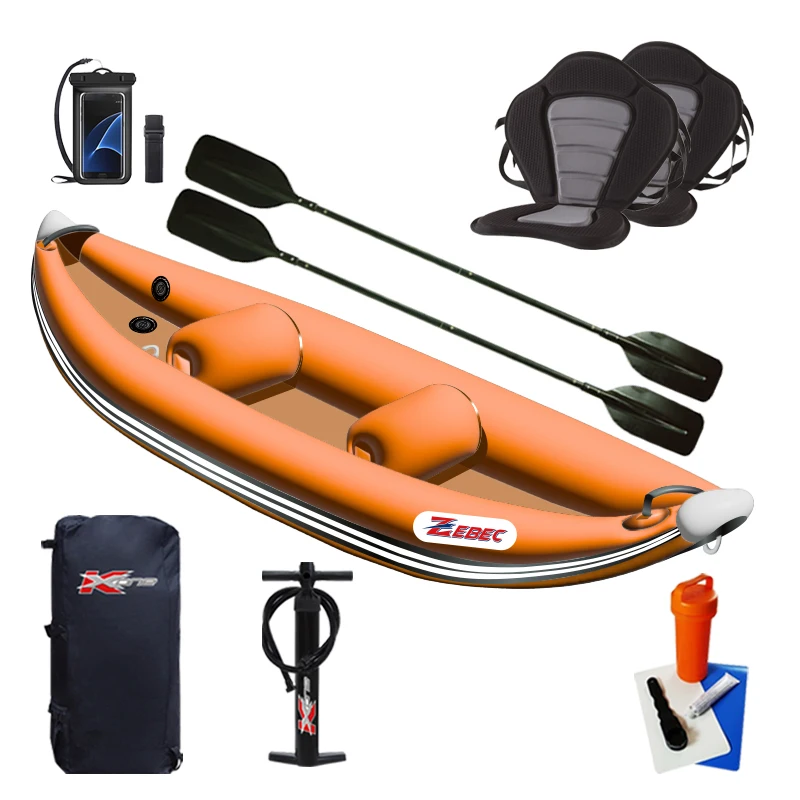 Kayaks inflables con parte inferior de punto de gota OEM de alta calidad a la venta