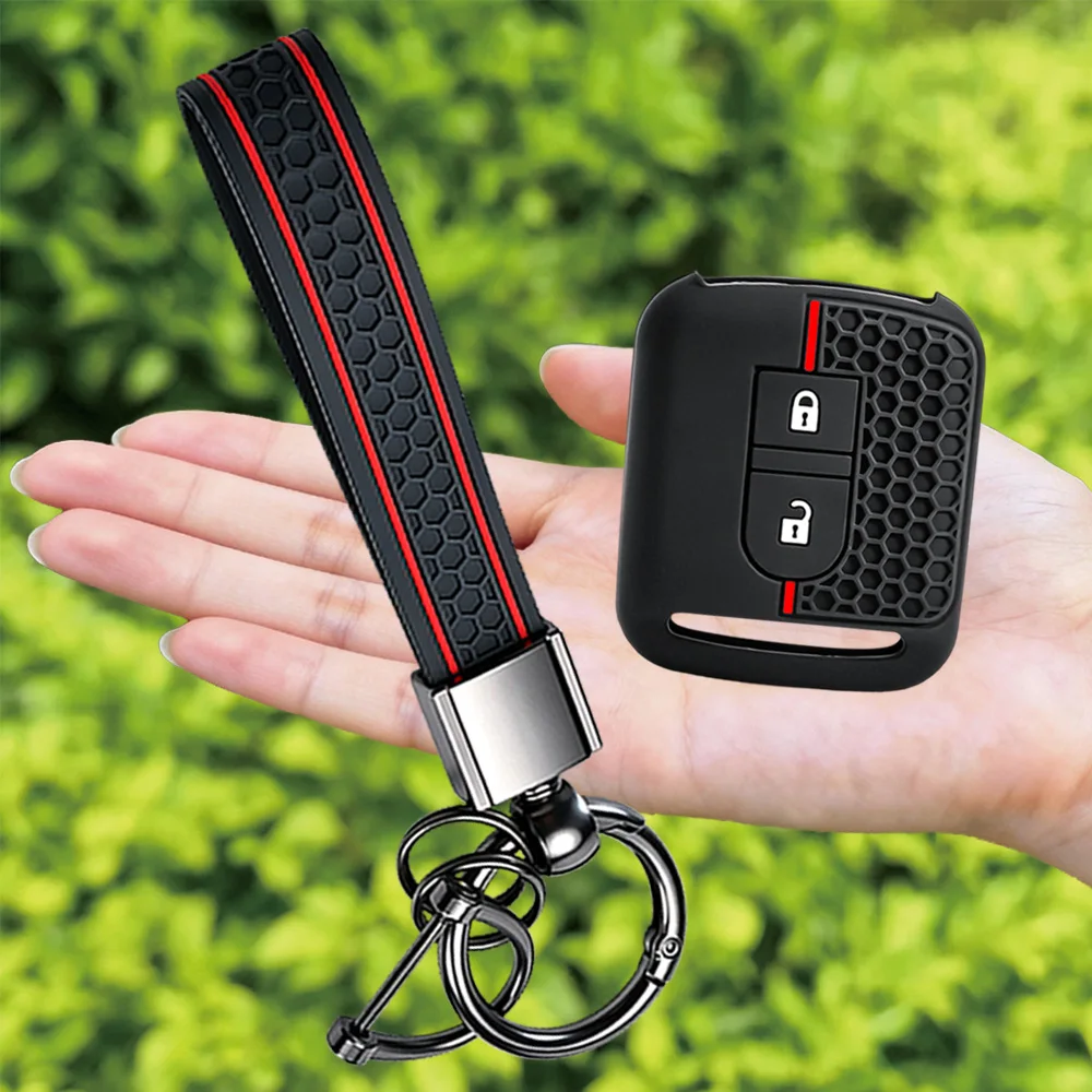 New Car Key Silicone Case Fob Rubber Cover For Nissan Micra K12 Note Navara Qashqai J10 Primera Almera Sunny X-Trail