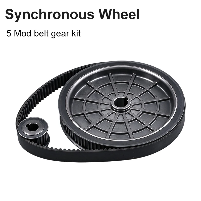 Timing Pulley 5M Synchronous Belt Reducer Motor Gear 18/20/90 Tooth Transmission Parts CNC Engraving Machine Belt Gear Kit